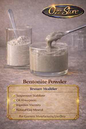 🌋 بنتونايت بودر – bentonite clay